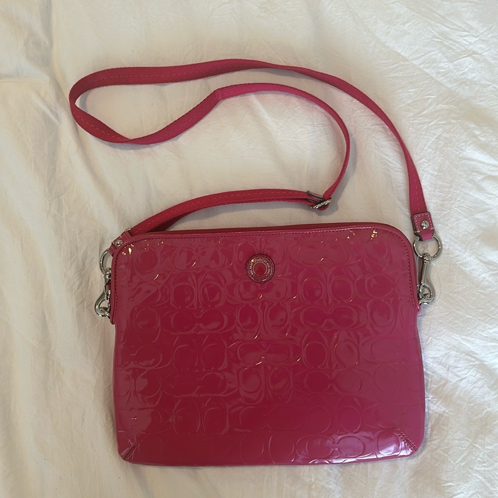 Coach Tablet Bag - Pink
